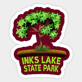 Inks Lake State Park Sticker